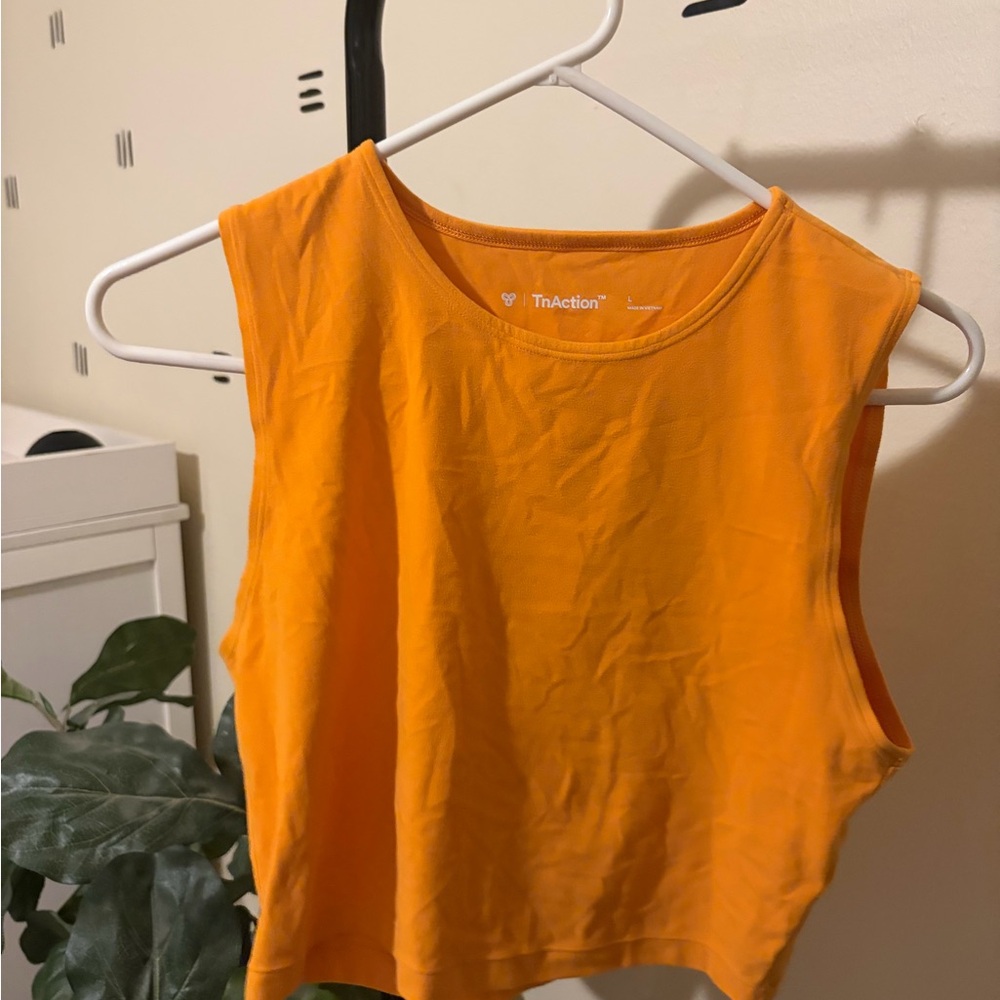 TNA Vibrant Orange Tank Top
